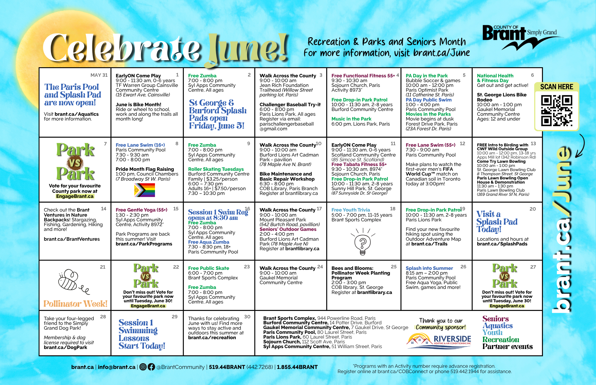 Celebrate June Calendar