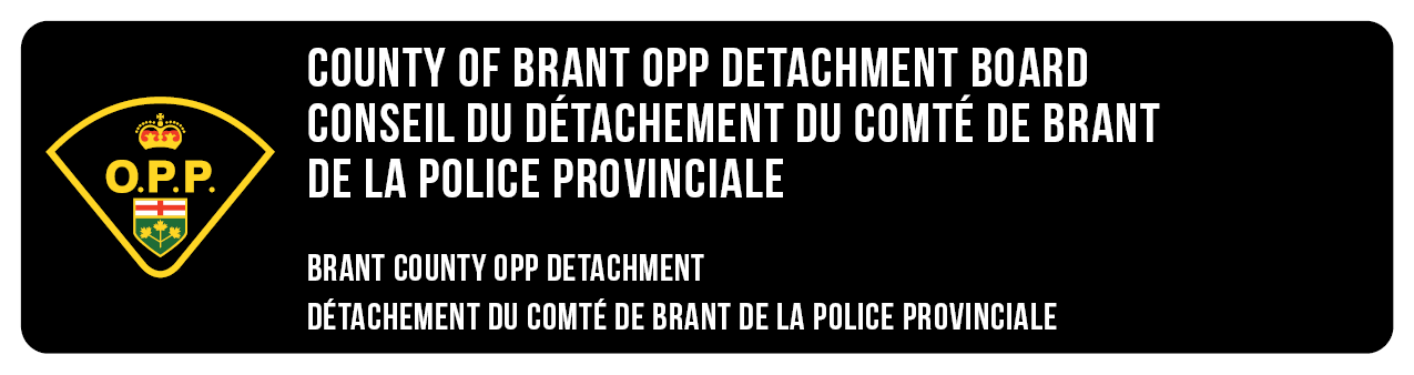 County of Brant OPP Detachment Board Logo